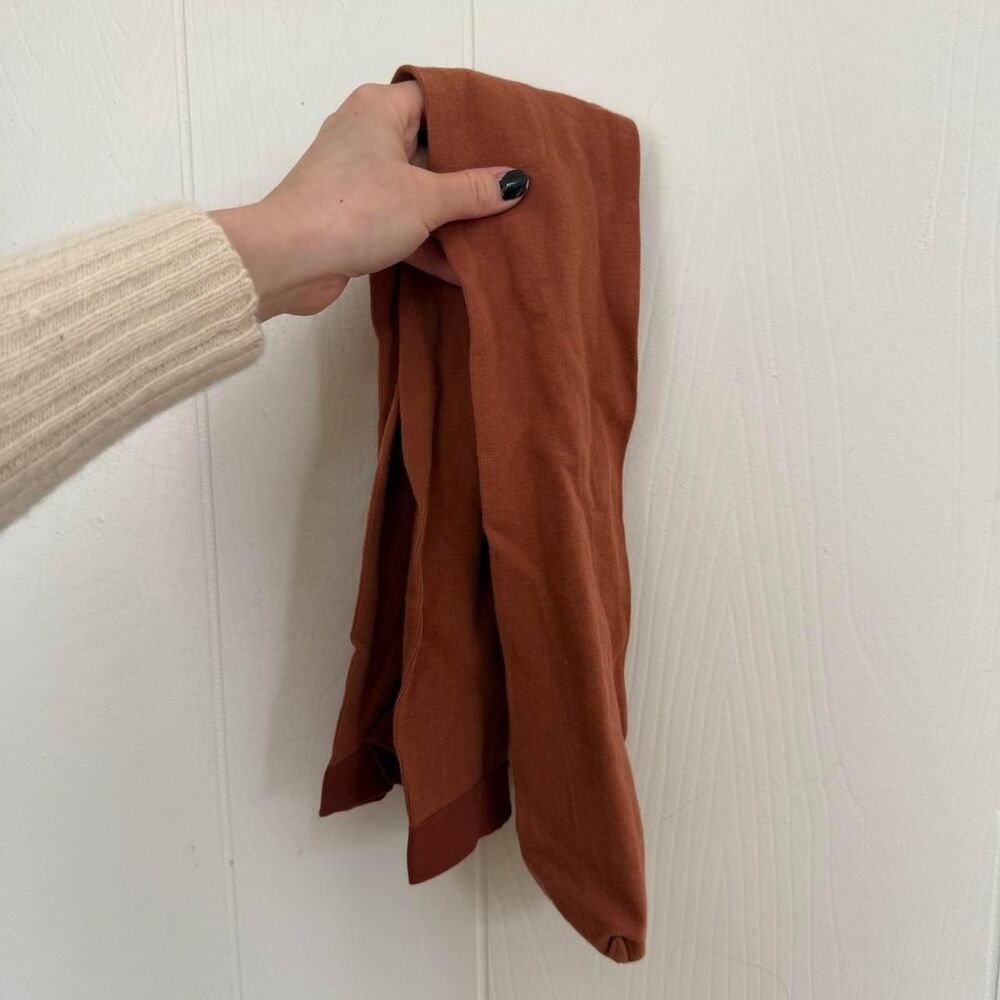 Unbranded Women's Brown and Orange Hosiery-tights